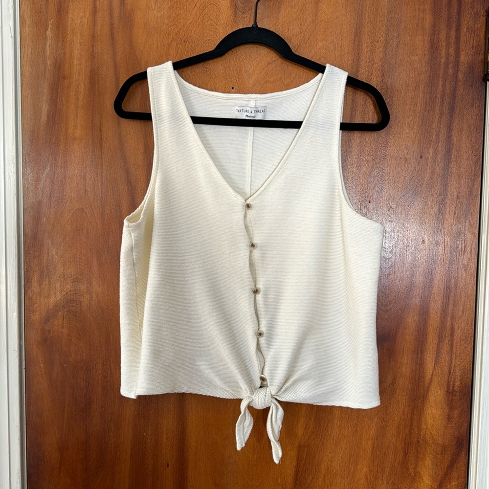 Madewell Texture & Thread Ribbed Tank
